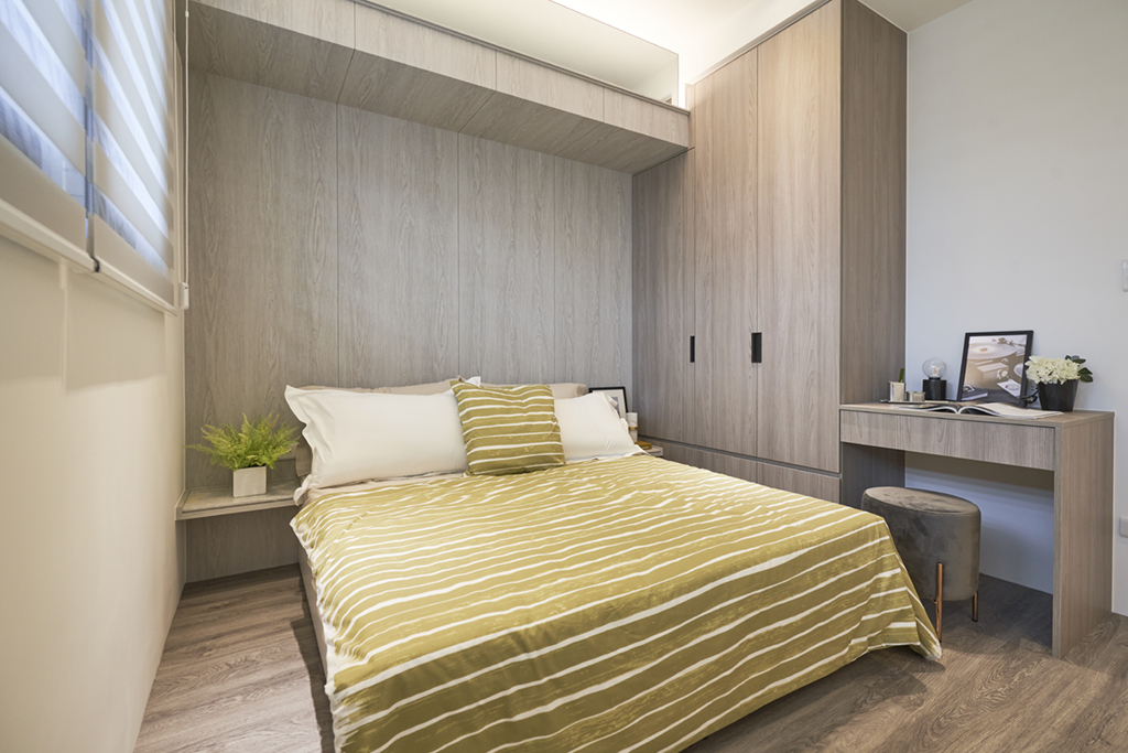 臥房設計｜明亮簡潔為伴，替夢妝點最佳的環境｜拓穎室內設計